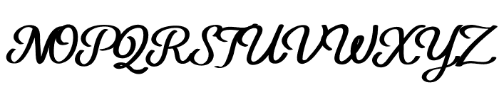 New Wishes Font UPPERCASE