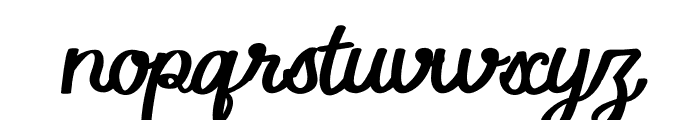 New Wishes Font LOWERCASE