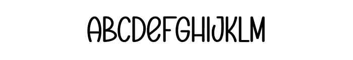 New Year Lightning Font UPPERCASE