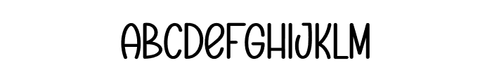 New Year Lightning Font LOWERCASE