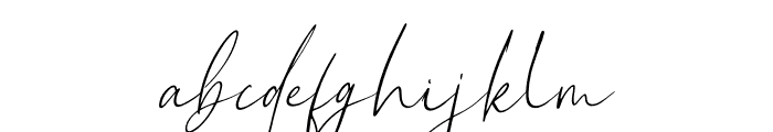 New York Signature Italic Font LOWERCASE