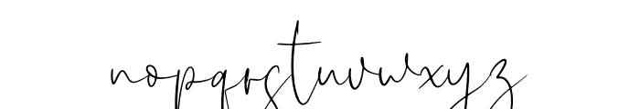 New York Signature Font LOWERCASE
