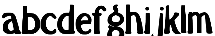 New Zealand Regular Font LOWERCASE