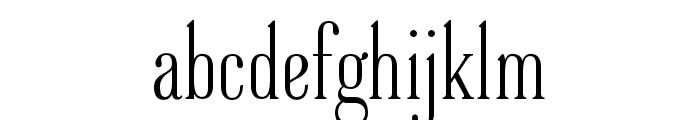 NewAyres-Regular Font LOWERCASE