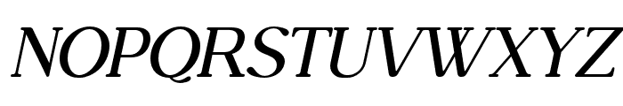 NewBashopilias-MediumItalic Font UPPERCASE