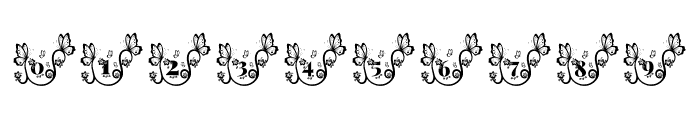 NewButterflyGarden-Regular Font OTHER CHARS