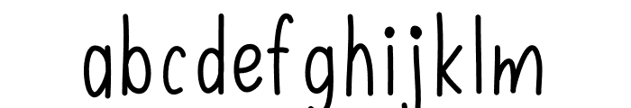 NewCommon Font LOWERCASE