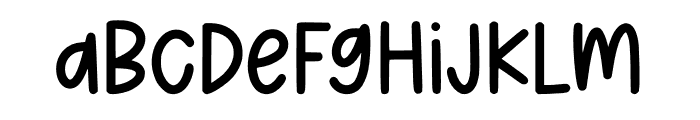 NewFriend Font LOWERCASE