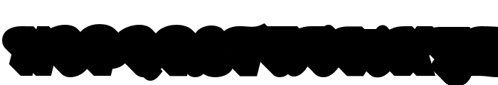 NewRoshelynExtrude-Black Font UPPERCASE