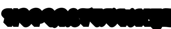 NewRoshelynExtrude-Medium Font UPPERCASE