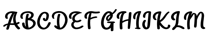 Newgate Regular Font UPPERCASE