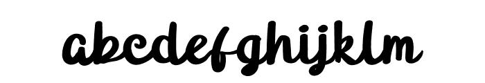 Newgate Font LOWERCASE