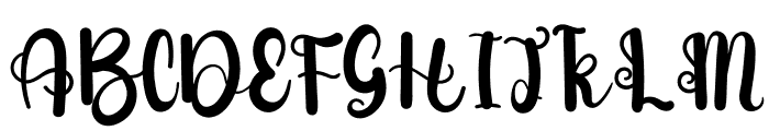 Newlight Font UPPERCASE