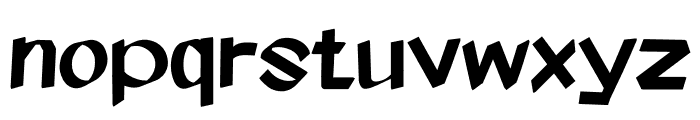 Newly Font LOWERCASE