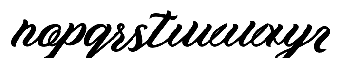 NewsBusuTime-Regular Font LOWERCASE