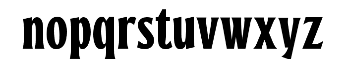 Newstalgic-Black Font LOWERCASE