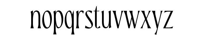 Newstalgic-Regular Font LOWERCASE