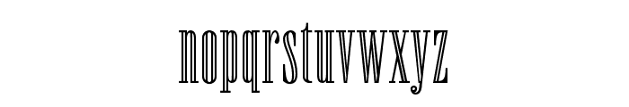 NewstonInline-Regular Font LOWERCASE