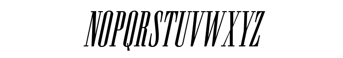 NewstonItalic-Regular Font UPPERCASE