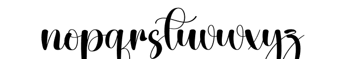 Newyear Christmas Font LOWERCASE