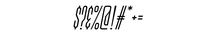 Nexark Italic Font OTHER CHARS