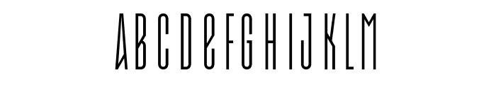 Nexark Font LOWERCASE