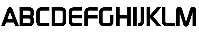 Nexatron Bold Font UPPERCASE