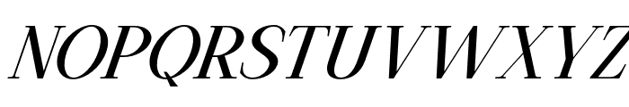 Nexila Italic Font UPPERCASE