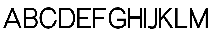 Nextart Semi-Bold Font LOWERCASE