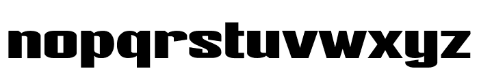 Nextrue Ext Bold Font LOWERCASE