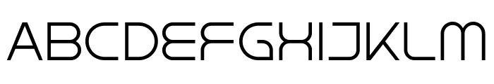 Nexume Extra Light Font LOWERCASE