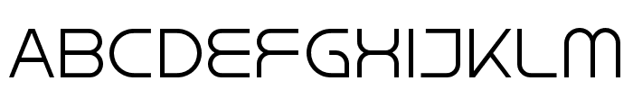 Nexume-ExtraLight Font UPPERCASE