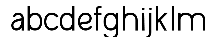 Neylisa-ExtraLight Font LOWERCASE