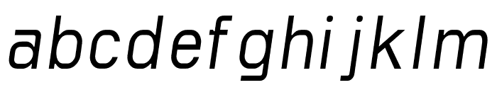 Nfinitage-Italic Font LOWERCASE