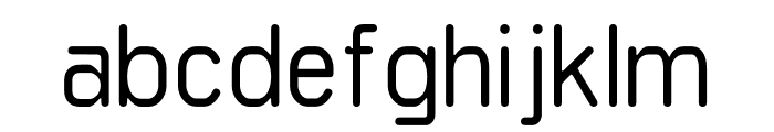 Nfinitage-Rounded Font LOWERCASE
