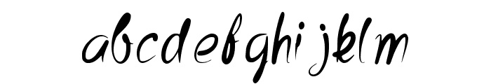 Nganpuya Font Regular Font LOWERCASE