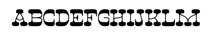 Ngarai Biscet Font LOWERCASE