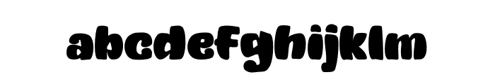 Ngiket Font LOWERCASE