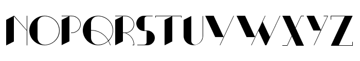 Nheonxa Font UPPERCASE