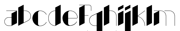 Nheonxa Font LOWERCASE