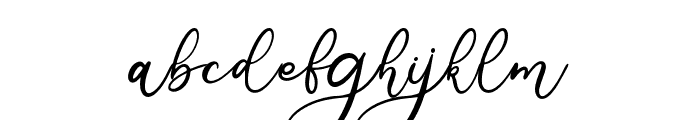 Niathory-Regular Font LOWERCASE
