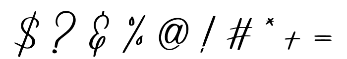 Nibunga Font OTHER CHARS