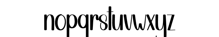 Nice Mama Font LOWERCASE