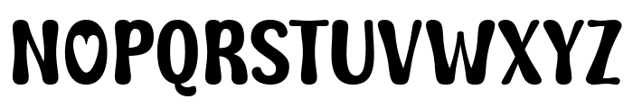 Nice Mood Font UPPERCASE