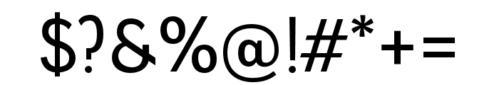 Niceto-Regular Font OTHER CHARS
