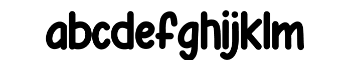 Nicety Font LOWERCASE