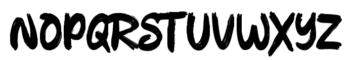 Nick Hustle Regular Font UPPERCASE