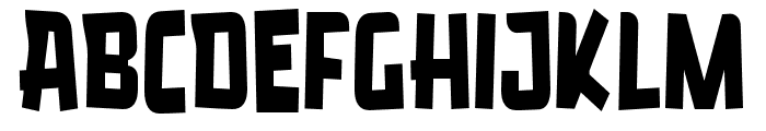 NickMorten-Regular Font UPPERCASE