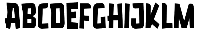 NickMorten-Regular Font LOWERCASE