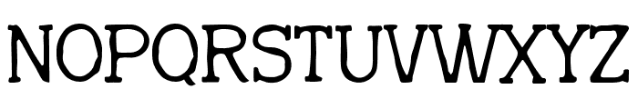 Nickery Font UPPERCASE